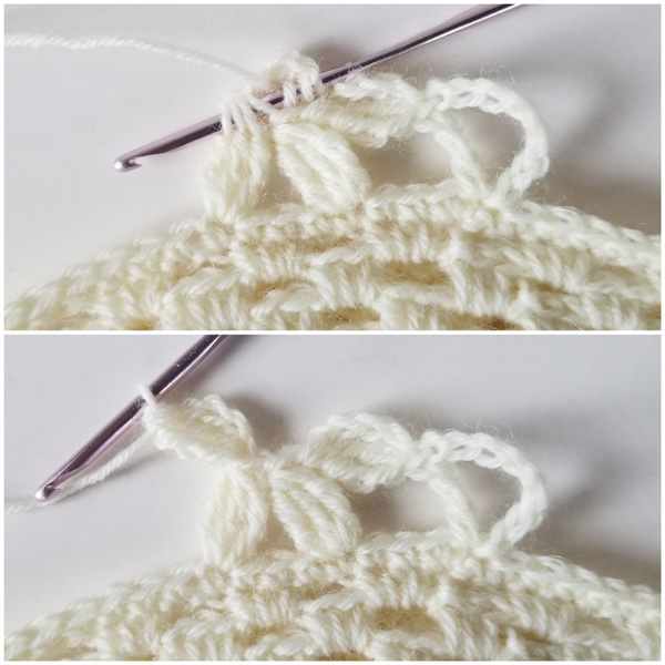 Wild Flower Romance crochet flower stitch tutorial - part 2.