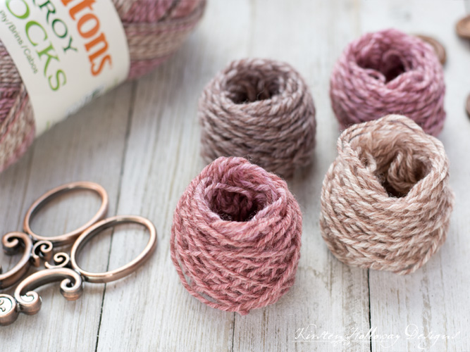 It's easy to hack your Paton's Kroy Socks Brown Rose Marl yarn for this easy crochet pattern.